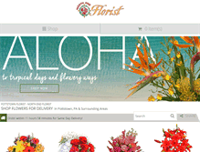 Tablet Screenshot of northendflorist.com